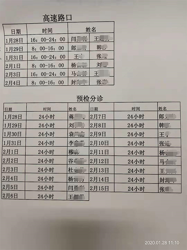 联合交通检验组疫情防护