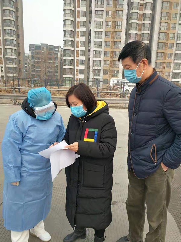 奋力抗战在一线