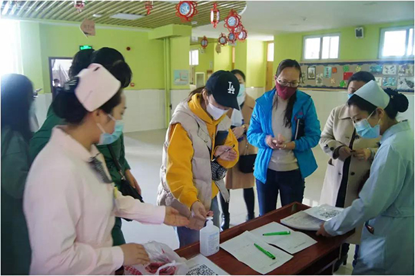 疫情防控宣教进校园