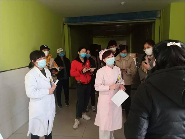 现场指导，科学防疫