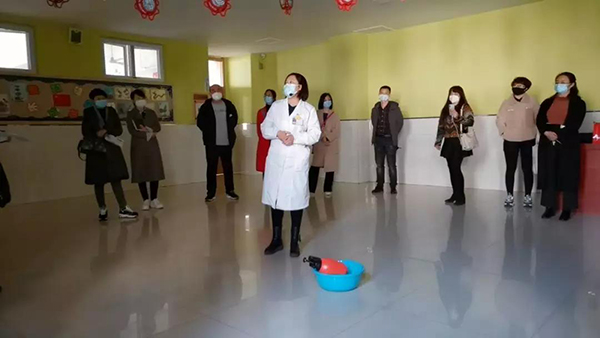 现场指导，科学防疫