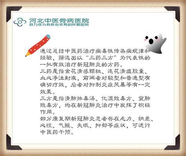 中医药在新冠肺炎中发挥的作用