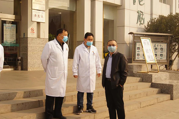 中华慈善总会向河北中医骨病医院捐赠首台快速核酸检测设备